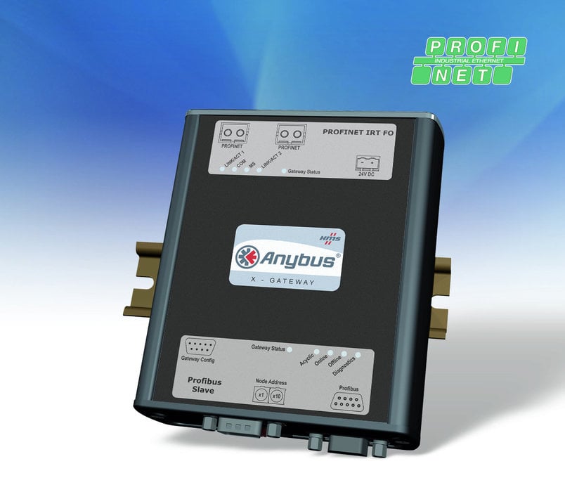 La migración a PROFINET es más fácil con los nuevos puertos X-gateway de Anybus, de HMS